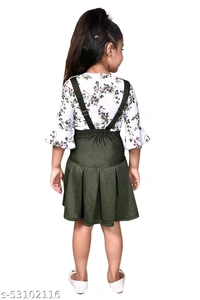 Girls   Clothing Sets Pack Of 1 - Green, 3-4 Years