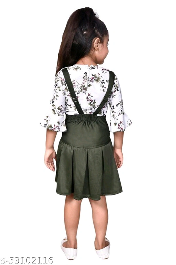 Girls   Clothing Sets Pack Of 1 - Green, 3-4 Years