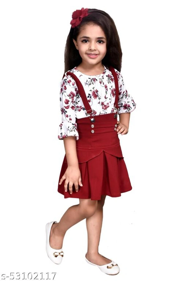 Girls   Clothing Sets Pack Of 1 - Red, 4-5 Years