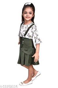 Girls   Clothing Sets Pack Of 1 - Green, 4-5 Years