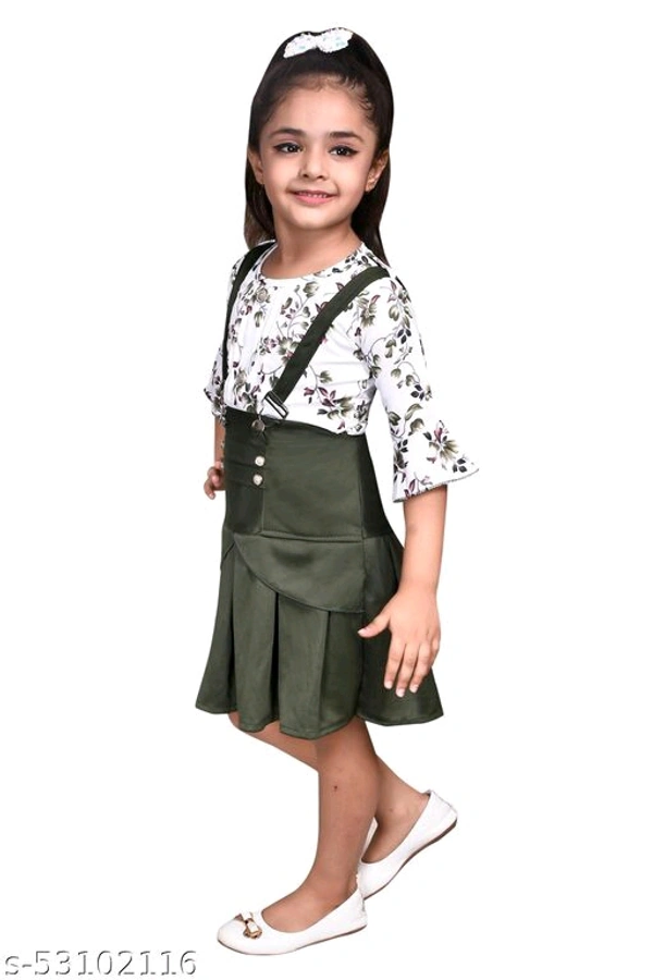 Girls   Clothing Sets Pack Of 1 - Green, 4-5 Years