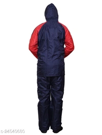 Click One Reversible Men's Rain Coat - Nevy Blue, Free Size