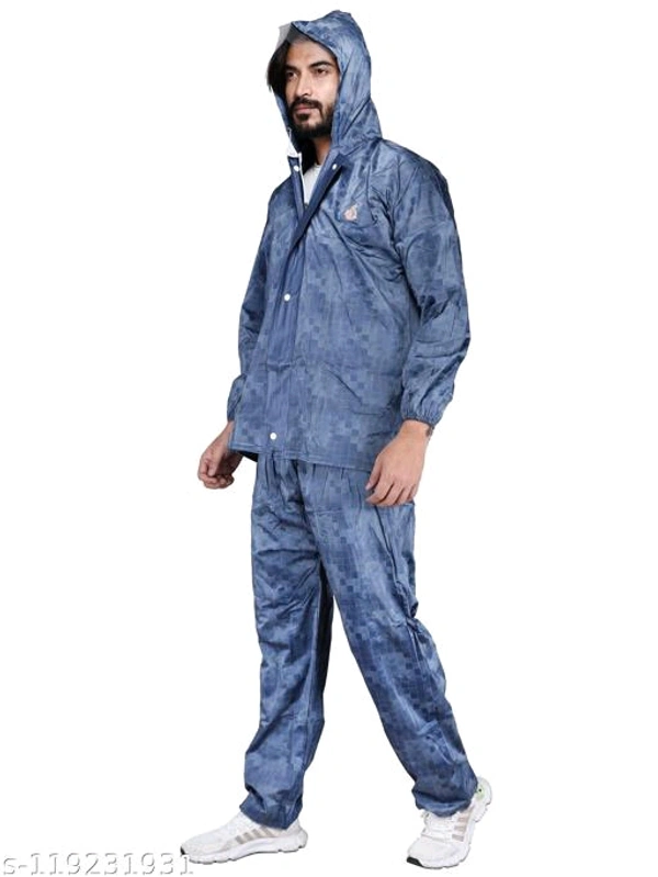SKY Raincoat For Mens (SKY_3) - Blue, XL