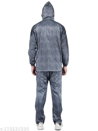SKY Raincoat For Mens (SKY_3) - Grey, XL