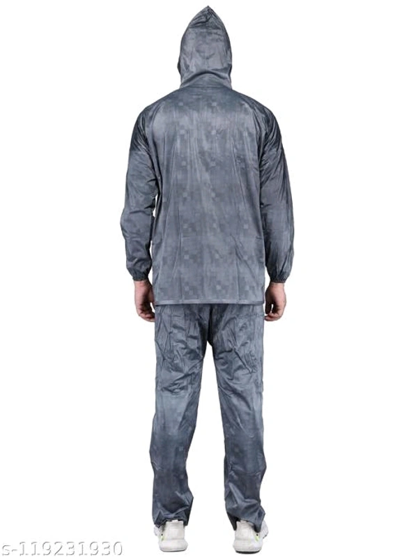 SKY Raincoat For Mens (SKY_3) - Grey, XL