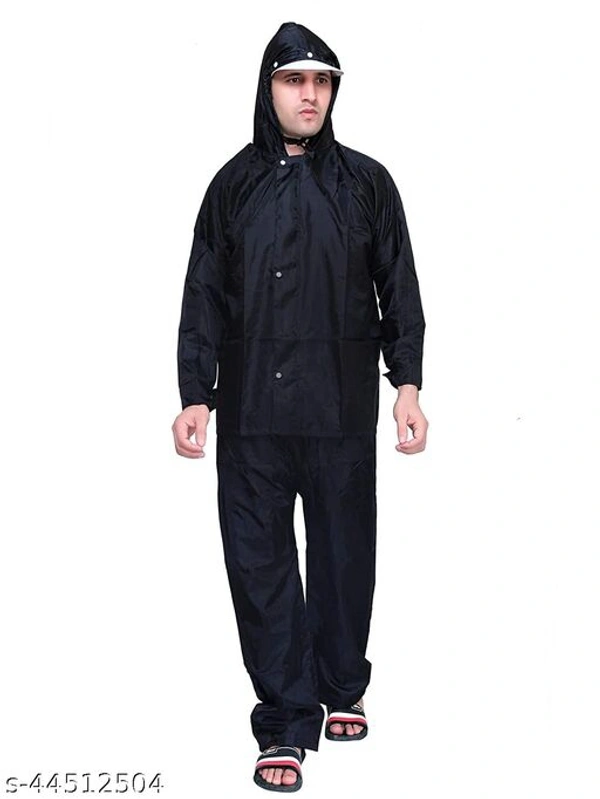 Classy Elegant Rain Suits - XXL, Black