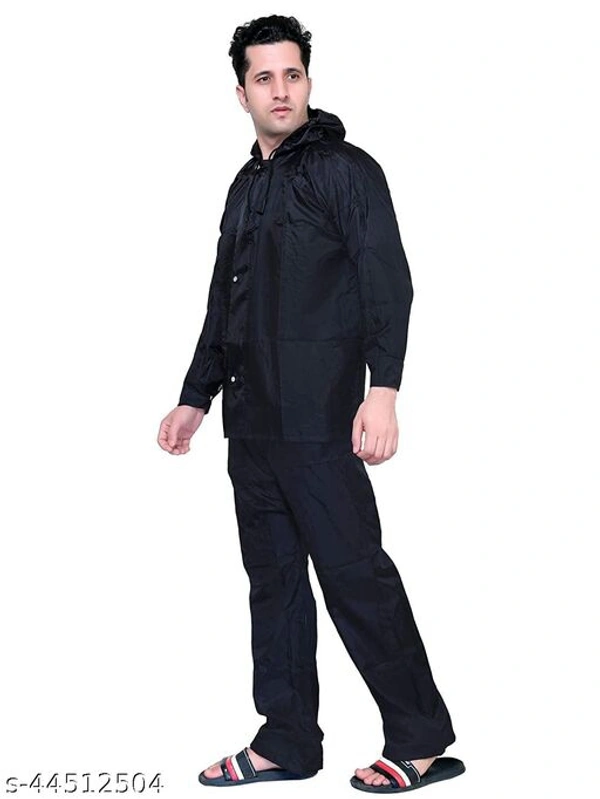 Classy Elegant Rain Suits - XXL, Black