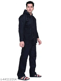 Classy Elegant Rain Suits - XXL, Black