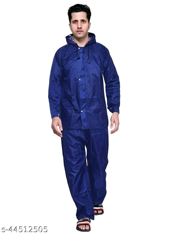 Classy Elegant Rain Suits - XL, Blue