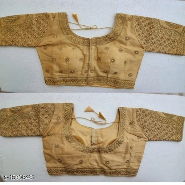 readymade stiched blouse - Golden, Free Size