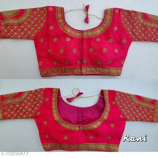 readymade stiched blouse - Rani, Free Size