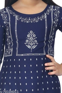 Girls   Kurta Sets - Blue, 1-2 Years