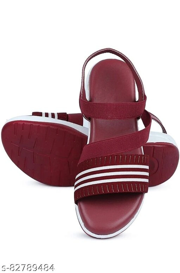 Women's fashion sandals - Red, IND-8