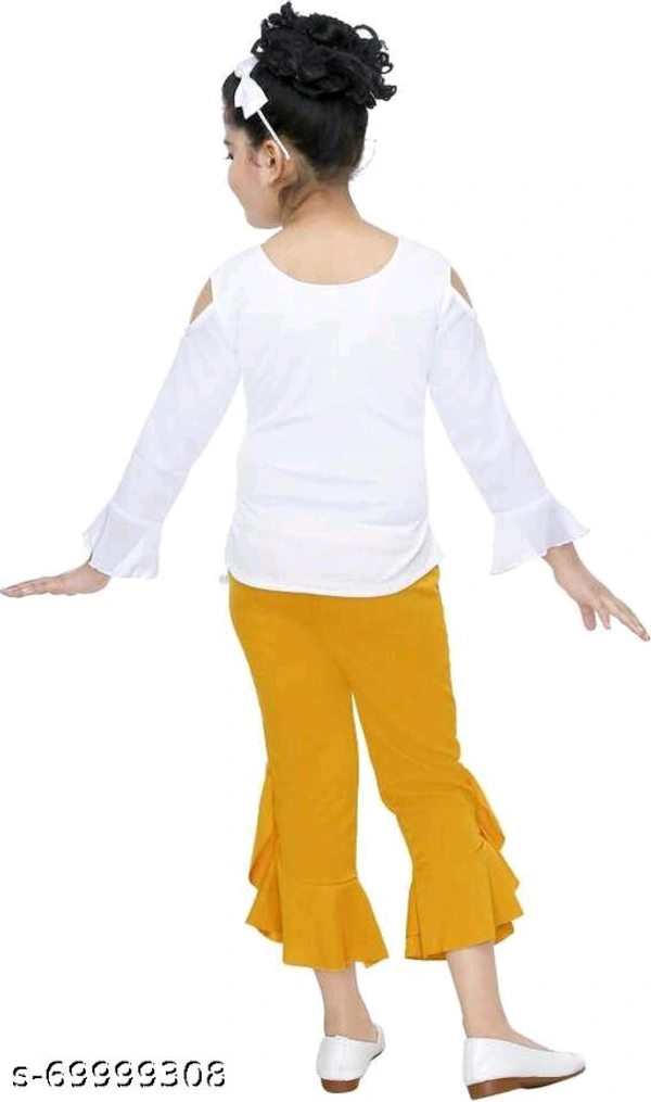 Girls   Clothing Sets Pack Of 1 - Yellow, 12-13 Years