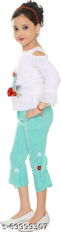 Girls   Clothing Sets Pack Of 1 - Light Blue, 7-8 Years