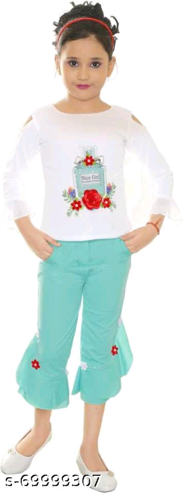 Girls   Clothing Sets Pack Of 1 - Light Blue, 9-10 Years