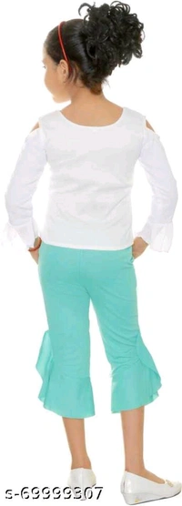 Girls   Clothing Sets Pack Of 1 - Light Blue, 9-10 Years