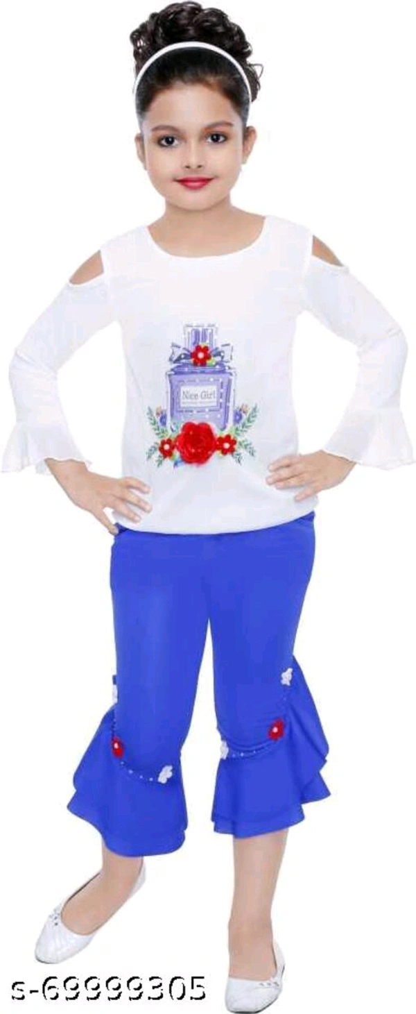 Girls   Clothing Sets Pack Of 1 - Blue, 4-5 Years