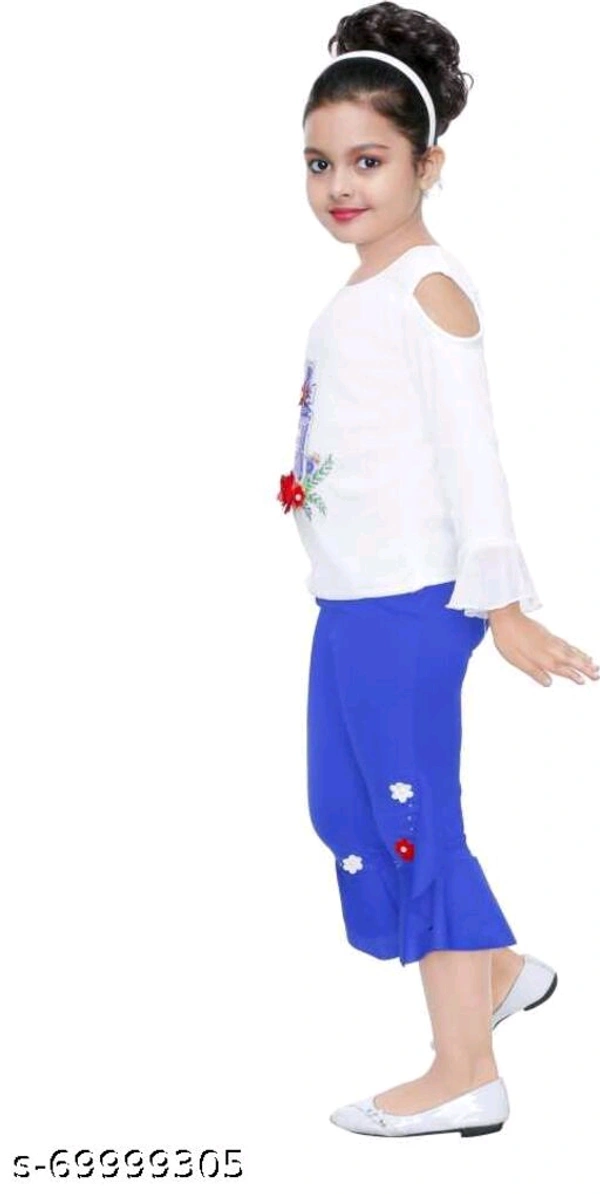 Girls   Clothing Sets Pack Of 1 - Blue, 4-5 Years