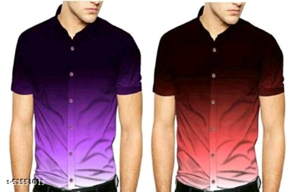 Urbane Ravishing Men Shirts  - Purple Red, M