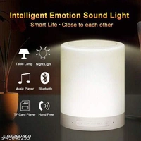 LED Touch Lamp Bluetooth Speaker, Wireless HiFi Speaker Light, USB Rechargeable Portable with TWS for Party FestivalJesu LED Touch Lamp Bluetooth Speaker, Wireless HiFi Speaker Light, USB Rechargeable Portable with TWS for Party Festival Camping , (New Light) - Free Size