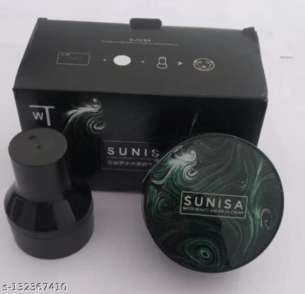 sunisa Mushroom Head Make up Air Cushion BB Cream Waterproof Liquid FOUNDATION Foundation  (White, 20 g)Name: sunisa Mushroom Head Make up Air Cushion BB Cream Waterproof Liquid FOUNDATION Foundation  (White, 20 g)Product - Free Size