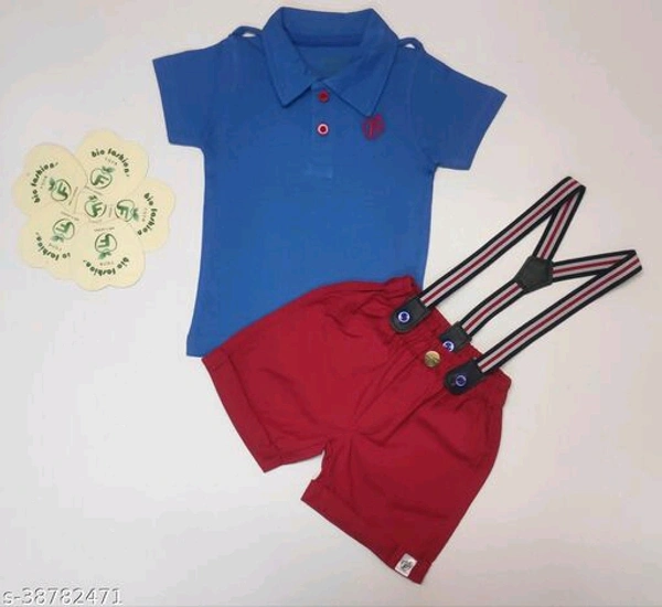 Girls   Clothing Sets Pack Of 1 - Deep Sky Blue, 2-3 Years
