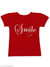 Girls Multicolor Cotton Tshirts Pack Of 5 - Multi Colour, 5-6 Years