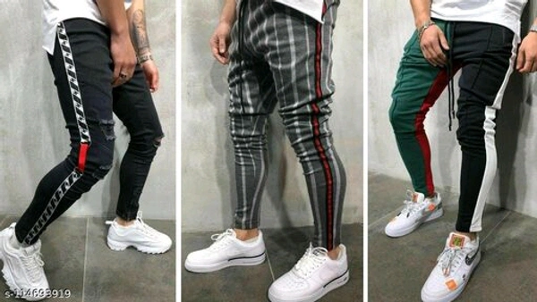 Masterly Weft White Colour Trendy Slim Fit jeans For Men - Black, 36