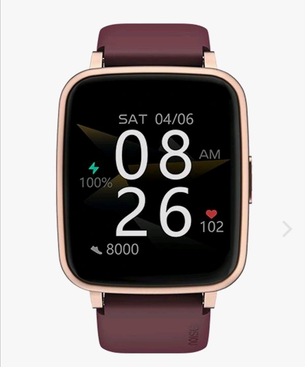 Noise Colorfit Pulse Smartwatch (Deep Wine) - Deep Wine, Free Size