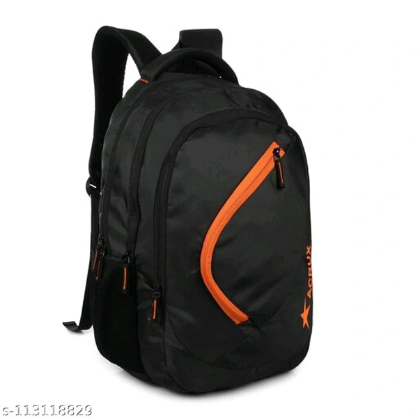 Trendy RedBlack 35 LTR Unisex Waterproof Backpack/SchoolBagName: Trendy RedBlack 35 LTR Unisex Waterproof Backpack/SchoolBagProduct - Black, Free Size