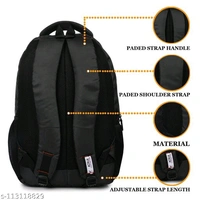 Trendy RedBlack 35 LTR Unisex Waterproof Backpack/SchoolBagName: Trendy RedBlack 35 LTR Unisex Waterproof Backpack/SchoolBagProduct - Black, Free Size