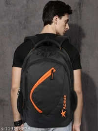 Trendy RedBlack 35 LTR Unisex Waterproof Backpack/SchoolBagName: Trendy RedBlack 35 LTR Unisex Waterproof Backpack/SchoolBagProduct - Black, Free Size