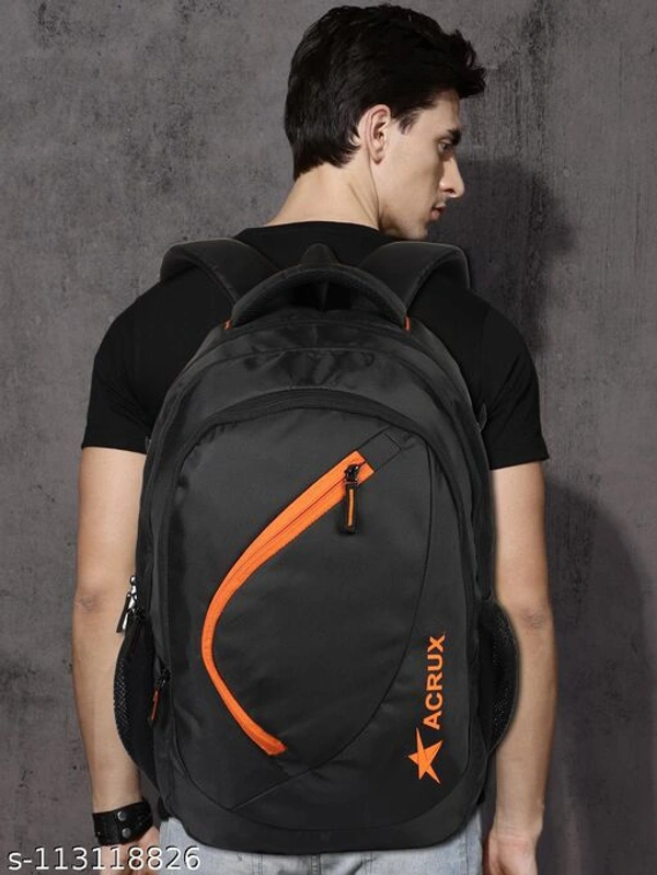 Trendy RedBlack 35 LTR Unisex Waterproof Backpack/SchoolBagName: Trendy RedBlack 35 LTR Unisex Waterproof Backpack/SchoolBagProduct - Black, Free Size