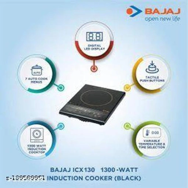 Bajaj Icx 130 1300w induction - Free Size