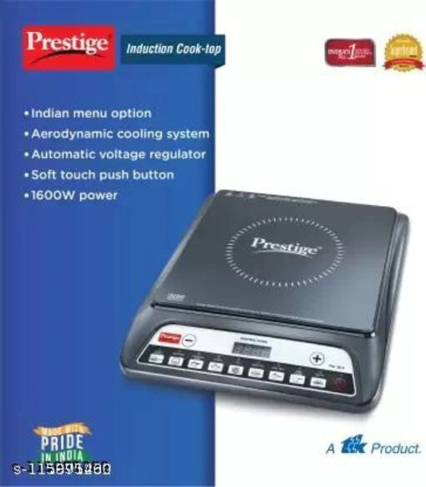 Prestige PIC 20.0 1600 W Induction Cooktop  (Black, Push Button) - Free Size
