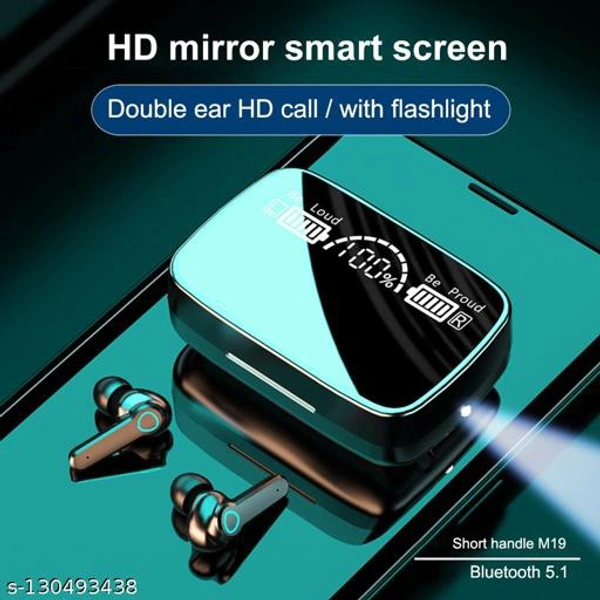 New Trending Wireless Earphone Mobile phone power bank Waterproof Stereo Earbuds - Free Size