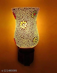 ZSQUAREHP Fancy Decorative Wall Night Light Lamp Pack of 2 - Free Size