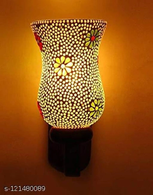 ZSQUAREHP Fancy Decorative Wall Night Light Lamp Pack of 2 - Free Size