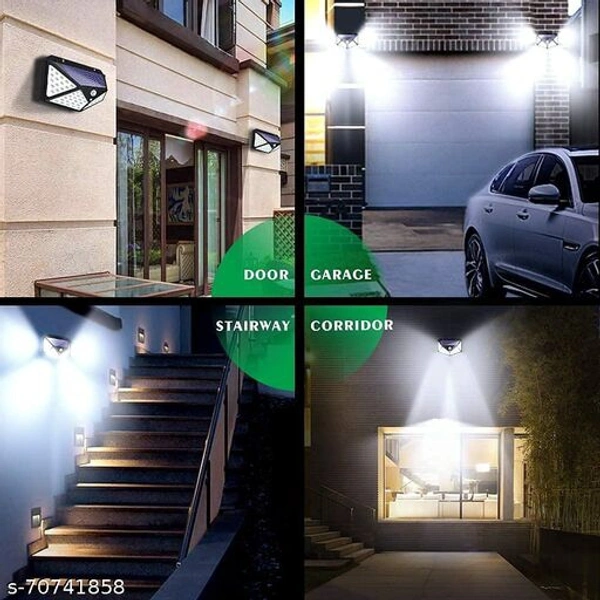 Premium quality 100 LED Solar Lights for Garden LED Security Lamp for Outdoors - Free Size