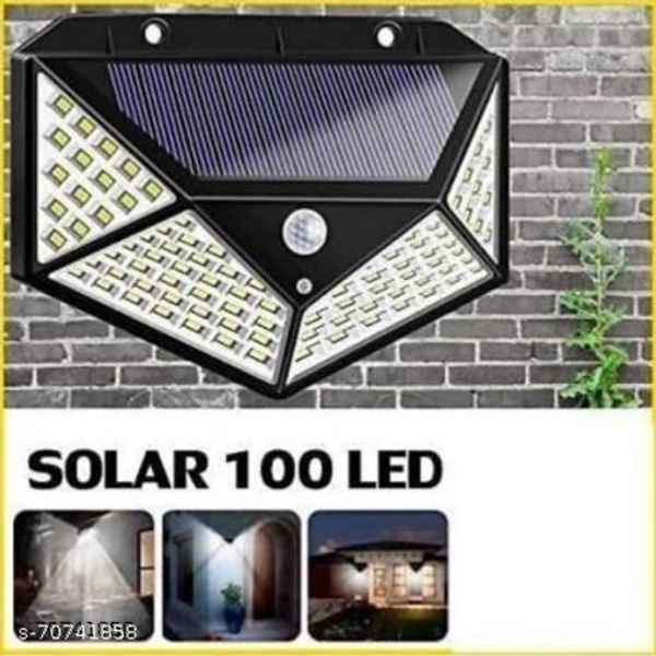 Premium quality 100 LED Solar Lights for Garden LED Security Lamp for Outdoors - Free Size