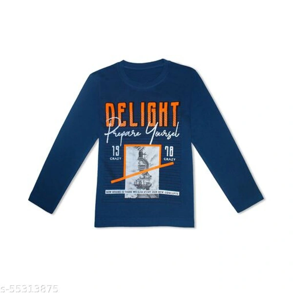 Boys Multicolor Cotton Tshirts & Polos Pack Of 5 - Multi Colour, 3-4 Years