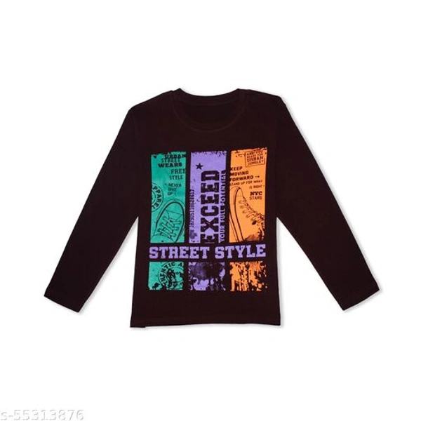Boys Multicolor Cotton Tshirts & Polos Pack Of 5 - Multi Colour, 9-10 Years