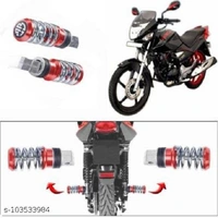 Spring Coil Style Bike Foot Pegs Foot Rest Ped Set of 2 - Free Size