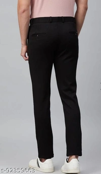 MENS LYCRA PENT - Black, 30
