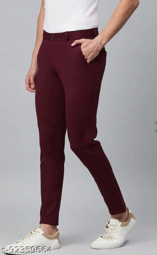 MENS LYCRA PENTN - Maroon, 30
