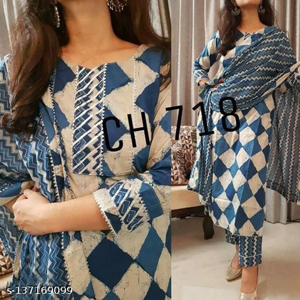 Stylish kurta pant with dupatta s - XXL
