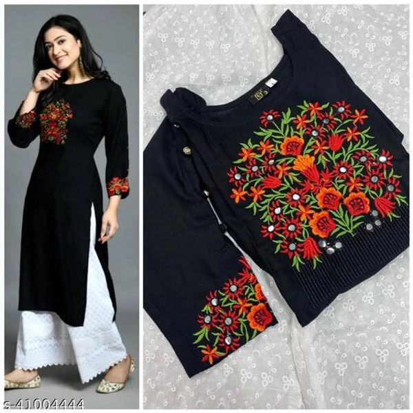 Banita Alluring Women Kurta Sets - Black, M
