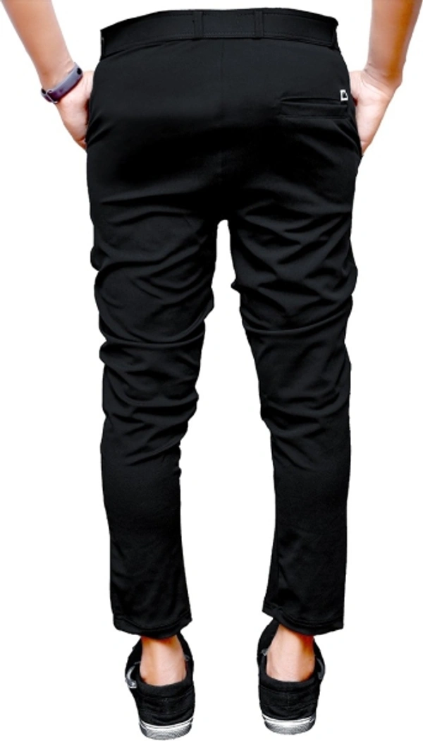 Knit Vey Slim Fit Men Multicolor Trousers - 30