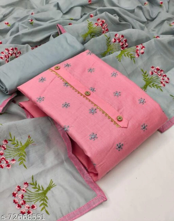 Aishani Graceful Salwar Suits & Dress Materials - Pink, Un Stitched